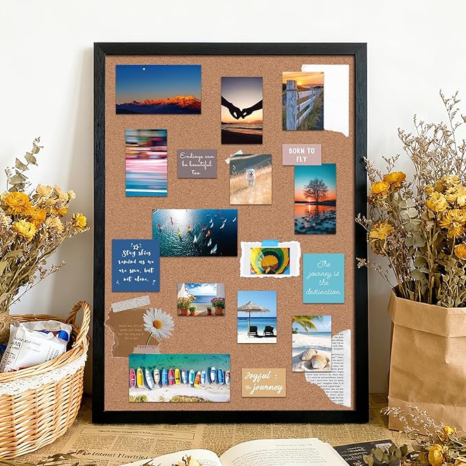 Sawnfay Vision Board Book - 2026 Vision Board Sticker Book, with Motivational Images & Quotes, Vision Board Kit & Supplies for Women, Travel