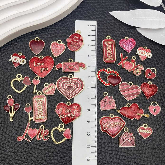 Jewelry Making Charms Pendants for Bracelet Bulk lot Necklace Earrings Keychain Charms Beads DIY Kit Trendy Craft