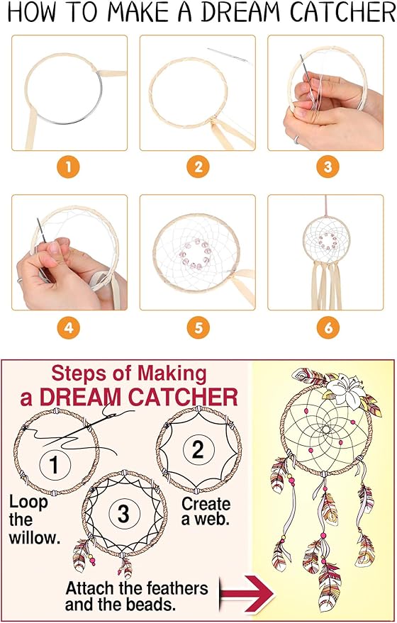 12 Pieces Assorted 4 Sizes Moon Star Heart Shaped Dream Catcher Rings Macrame Gold Metal Hoops for Floral Wreath Wall Hangings DIY Craft Supplies Home Decor (Star)