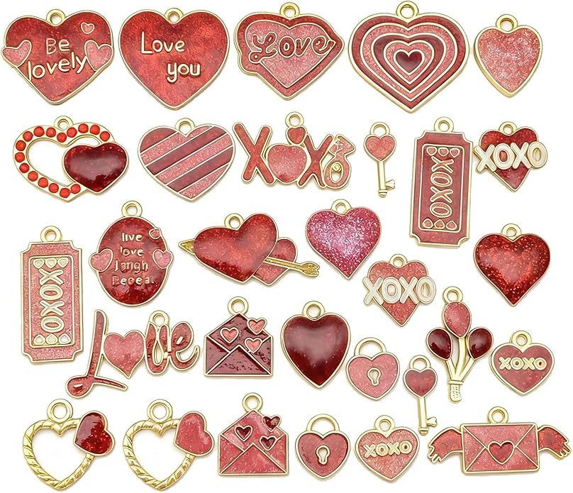 Jewelry Making Charms Pendants for Bracelet Bulk lot Necklace Earrings Keychain Charms Beads DIY Kit Trendy Craft