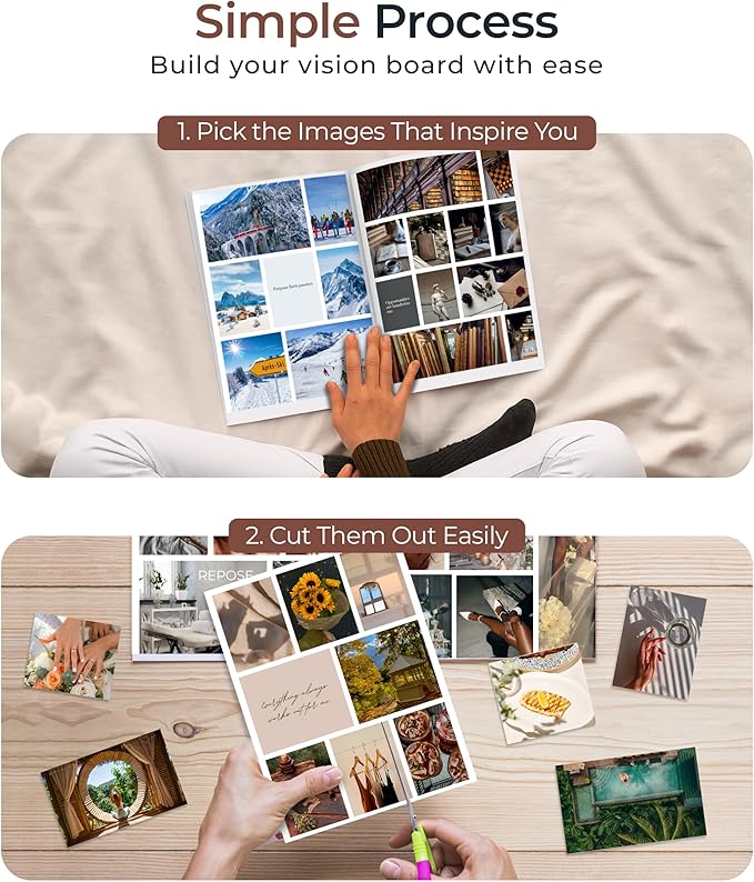 Vision Board Book (Designed for Black Women)