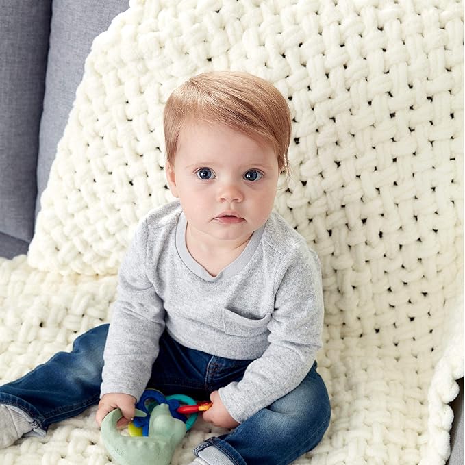 Bernat Alize Blanket-EZ Yarn, Cream