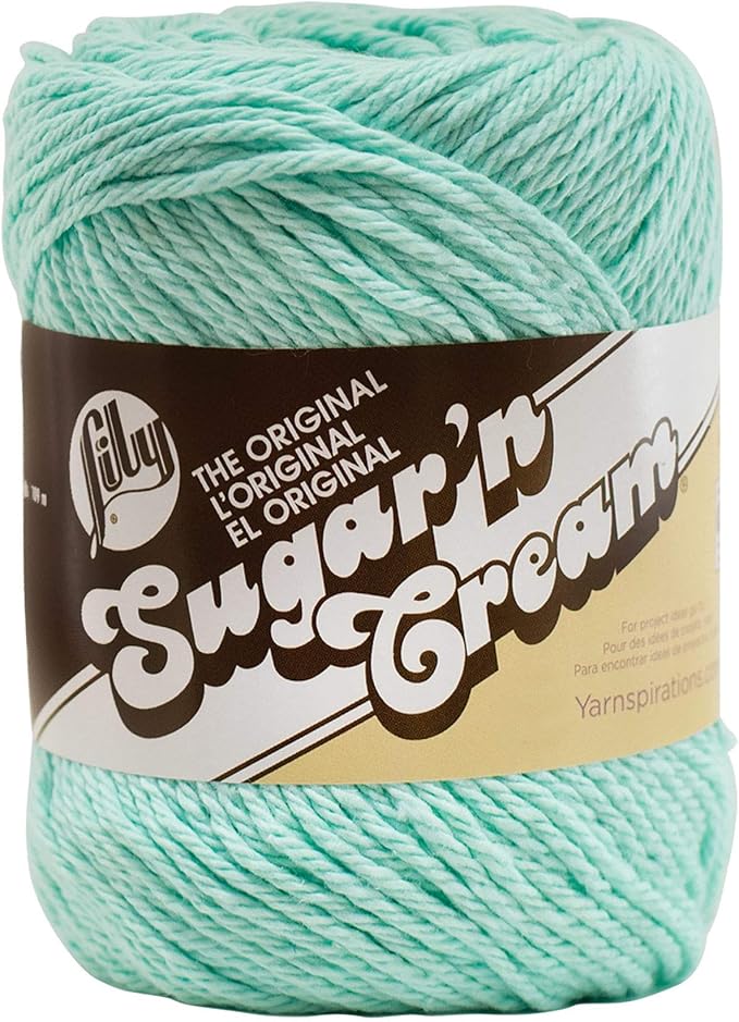 Lily SUGAR N CREAM SUPER SIZE Yarn, Beach Glass