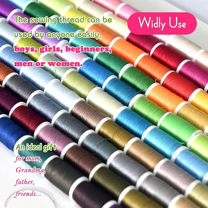 Sewing kit 100 Color Set of Handy Polyester Thread