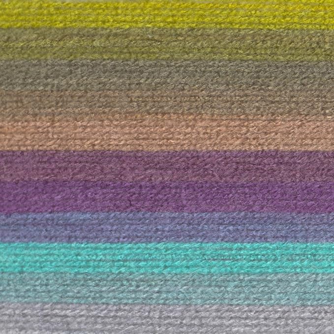 Lion Brand Yarn, Mandala DK Lightweight Yarn for Knitting, Crochet, and Crafts, Ghidorah, 3 Pack, Self-Striping Acrylic Fiber for Baby Blankets, Multicolor Shawls and Variegated Cardigans