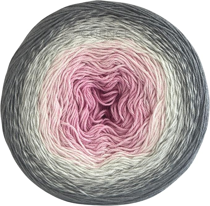 YarnArt Flowers – Gradient Cotton Acrylic Blend, 250g (8.8 oz), 1094 yds, Lightweight Sport Yarn for Crochet, Knitting, Shawls, Summer Projects (293)