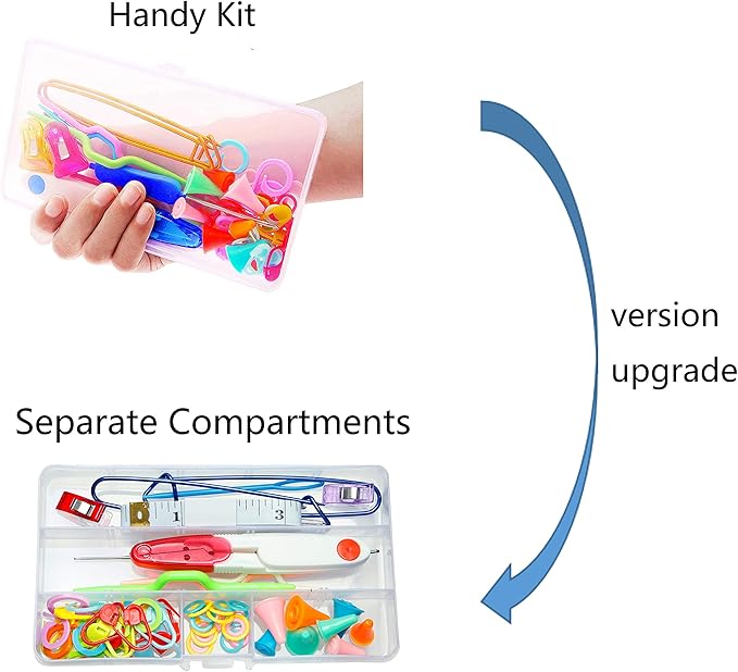 cuteDIY Knitting Accessories Knitting Kit Knitting Supplies Knitting Tools Cable Needles for Knitting Kits
