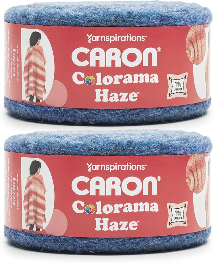 Caron Colorama Haze Blue Moon 2 Pack of 227g Yarn