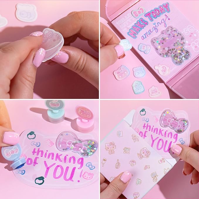 Horizon Group USA Hello Kitty 50th Anniversary Mini Collectible Stationery Set