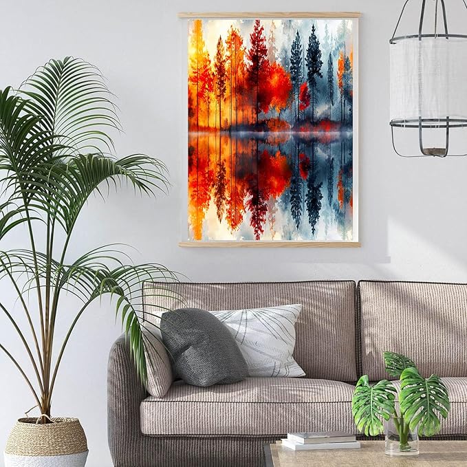 igoodom Diamond Art Kits for Adults, Landscape Diamond Painting Kit, Full Drill Round Landscape Diamond Art Kits, DIY Gem Art and Crafts for Home Wall Decor Gift 12x16inch