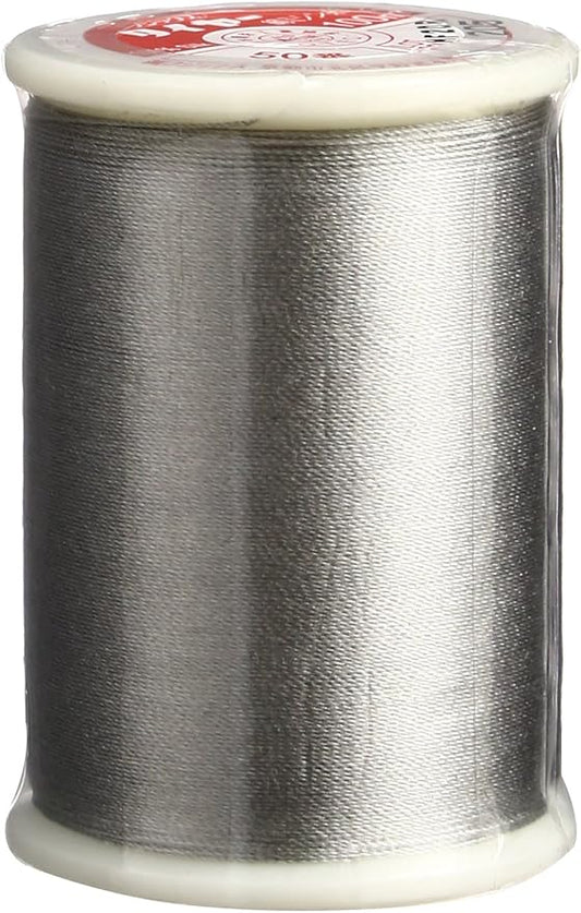 Superior Threads Tire Silk #50 3-Ply 50-Weight High Sheen Silk Embroidery Quilting Sewing Thread - 109 Yard Spool (#205 Antique Grey)