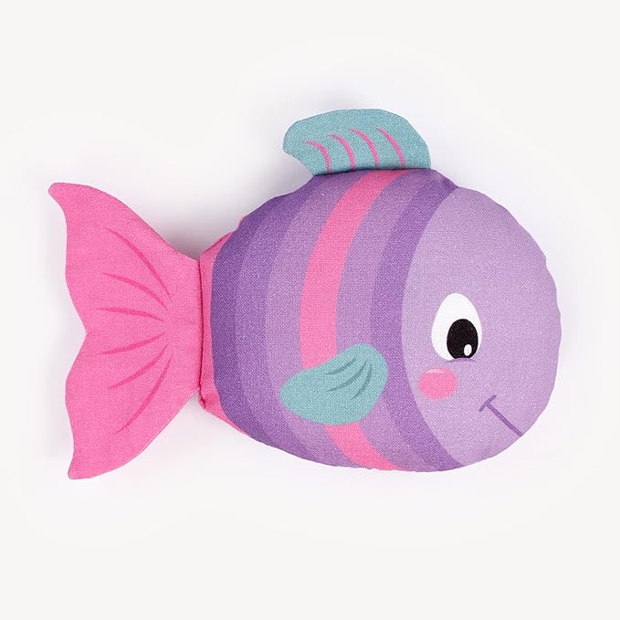 kullaloo Sewing kit for Kids Beginners - DIY Craft for Girls & Boys - Cut & Sew Fabric Panel Mermaid (Underwater Tales)