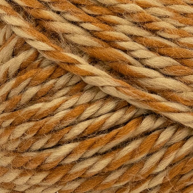 Lion Brand Yarn, Bulky Heathered Heartland Thick & Quick Yarn for Knitting and Crochet, Zilker, 1 Pack
