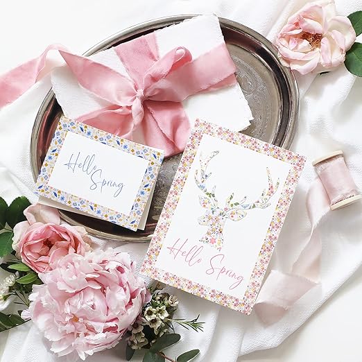 Whaline 12 Rolls Spring Floral Washi Tapes Foil Gold Colorful Flowers Masking Tape 0.6 Inch Watercolor Plants Spring Decorative Washi Tape Sticker for Holiday Scrapbook Journal DIY Craft Gift Wrapping