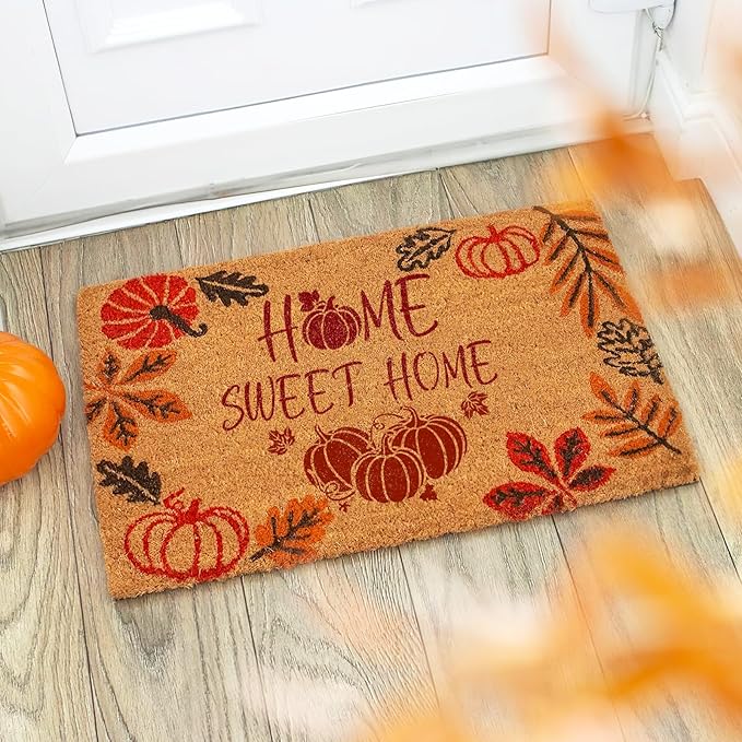 18 PCS Thanksgiving Stencils for Painting on Wood Fall Stecil for Adlts & Kids Autumn Pumpkin Leaves DIY Crafts Kit Templtes for Plain Door Wreath Hanger Door Mats Supplies