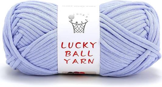 Yarn for Crocheting,100g Soft Cotton Yarn,Crochet Yarn for Sweater,Hat,Socks,Blankets(Light Blue)