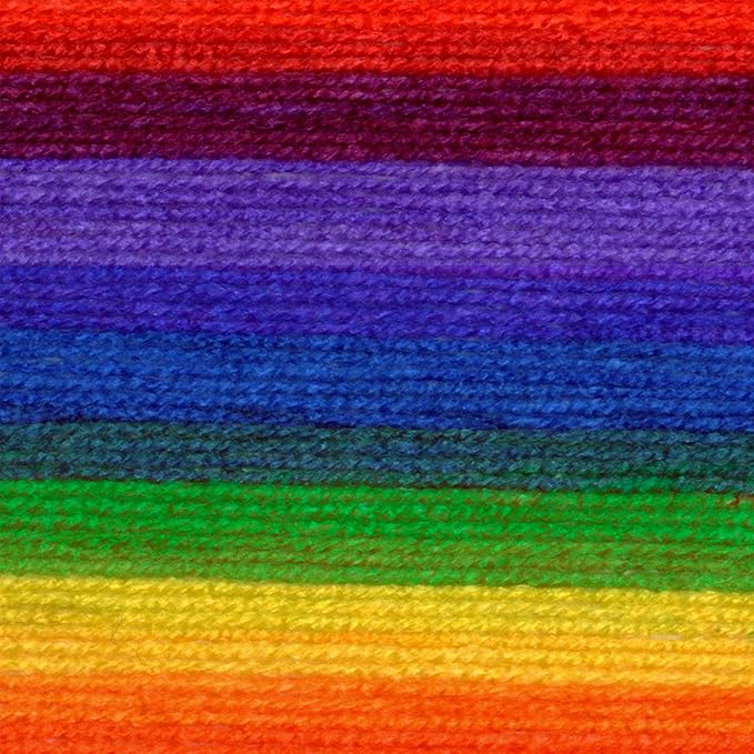 Lion Brand Yarn Mandala Baby Yarn, Rainbow Falls, 1 Skein
