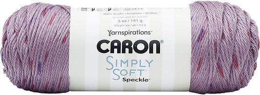 CARON Simply Soft Speckle Yarn, Snapdragon