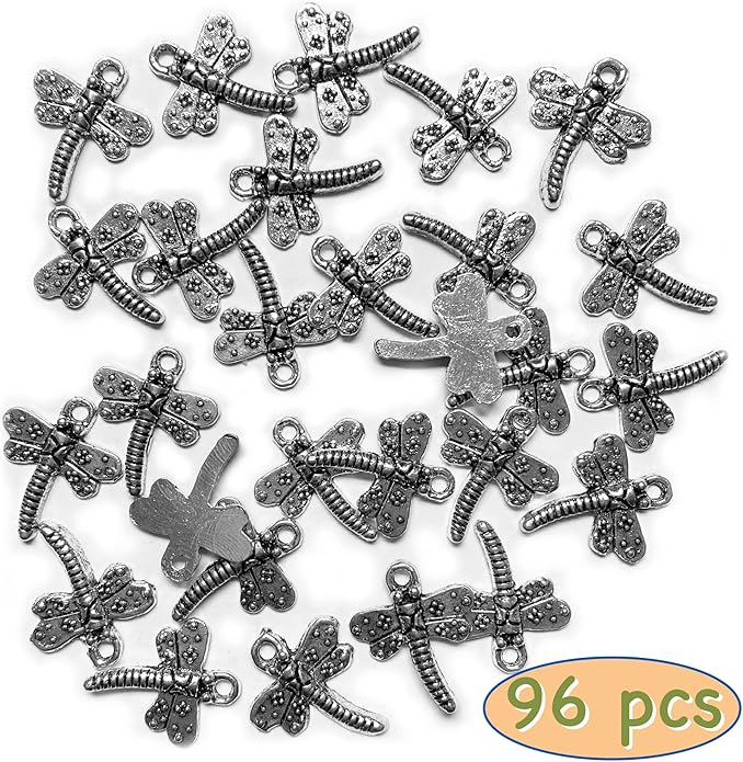 Heather's cf Silver Sea Charms – Antique Pendants, Non-Tarnish, Lead-Free & Nickel-Free, Bulk Ocean Animal Charms for DIY Jewelry, Bracelets, Necklaces, Earrings, Beach Craft Supplies (Sea Animals)