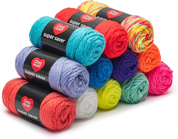 Red Heart Super Craft Kit-Brights