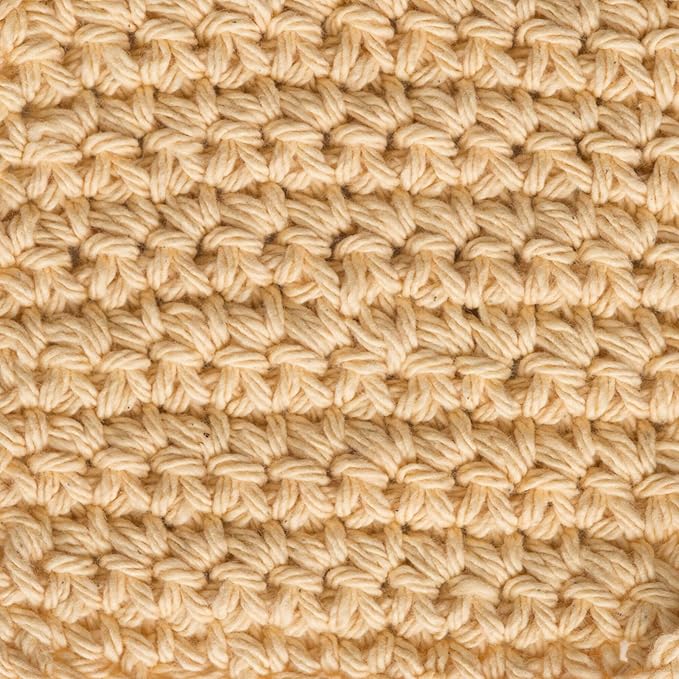 Lily Sugar'n Cream 100% Cotton Yarn 6-Pack Bundle with Bella's Crafts Stitch Markers (Spectrum)