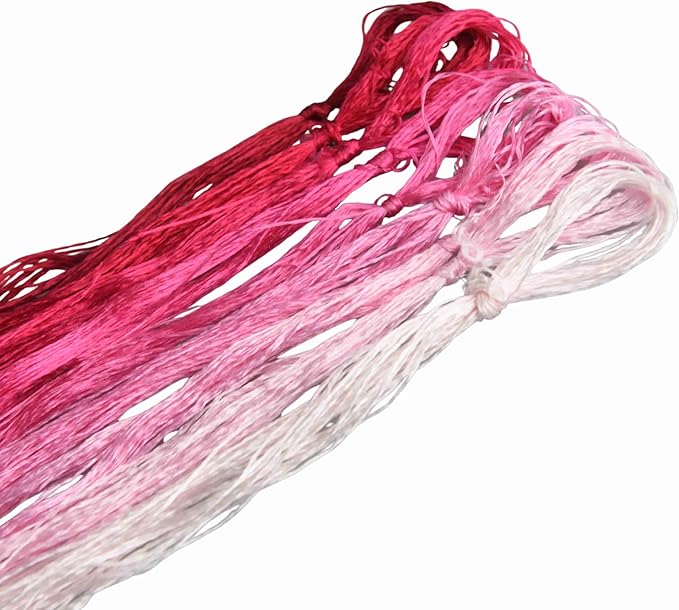 Mulberry Silk Floss Embroidery Thread Floss-Cross Stitch Threads China Silk Woven Jewelry Threads DIY Sewing Kits (39)