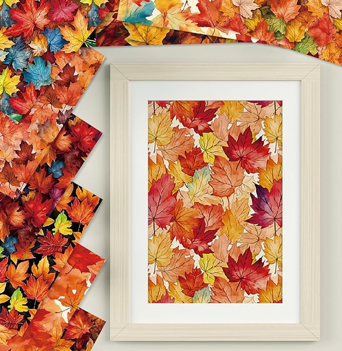 YASMEN Scrapbook Paper Pad，6x6 Single-Sided Cardstock Paper Pads for Card Making, Journals, Planner, DIY Envelopes, Greeting Cards, Decorative Art Craft -24 Sheets