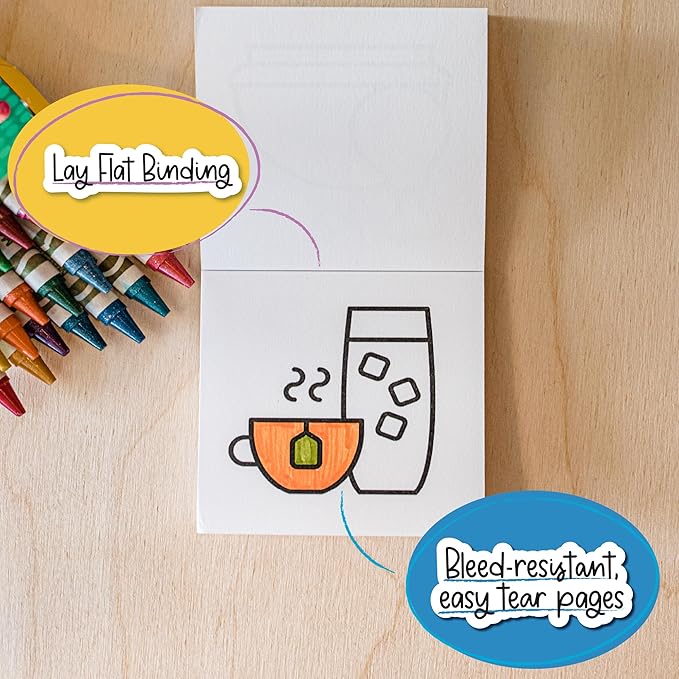 A Brighter Year The Original Adult Mini Coloring Book - 5-Piece Variety Pack - 3” x 3” Pocket Size, 50 Pages, Lay Flat Binding, Thick Paper - No Bleeding - Stress & Anxiety Relief - Relaxation, Gift