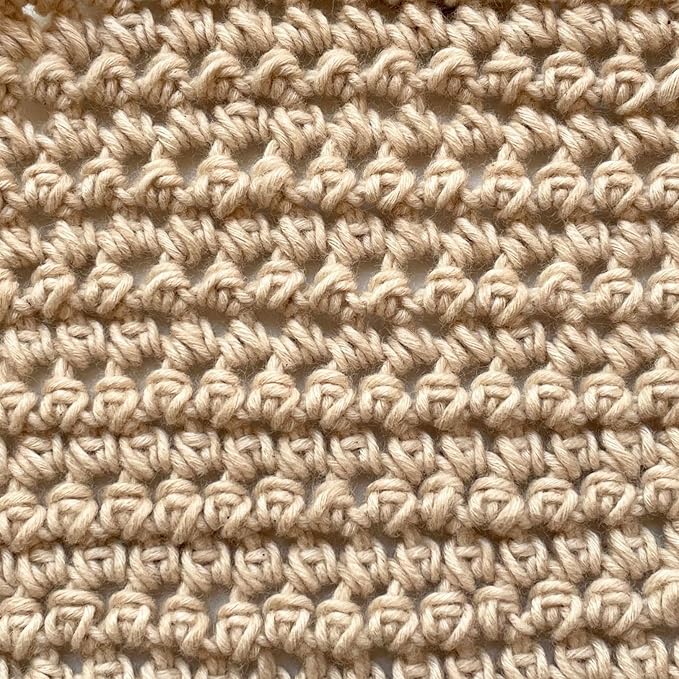 Cotton to The Core Cotton Yarn for Crocheting, 6-Pack (852 Yds / 300G), Free Patterns, Beginners Friendly - Soft Baby Yarn for Knitting - 3 DK Light Worsted Weight - Almond Tan