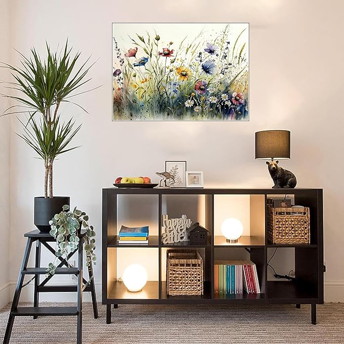 WUDWL Diamond Painting Kits for Adults - Flower DIY 5D Diamond Art Kits Full Drill Diamond Dots Paintings with Diamonds Gem Art and Crafts Home Decor 12x16inch