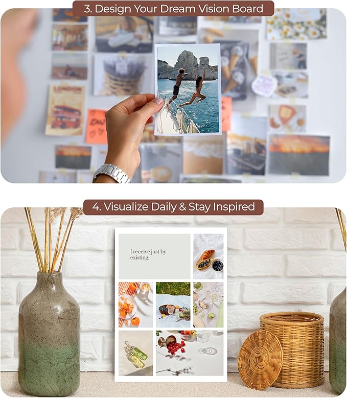Vision Board Book (Designed for Black Women)