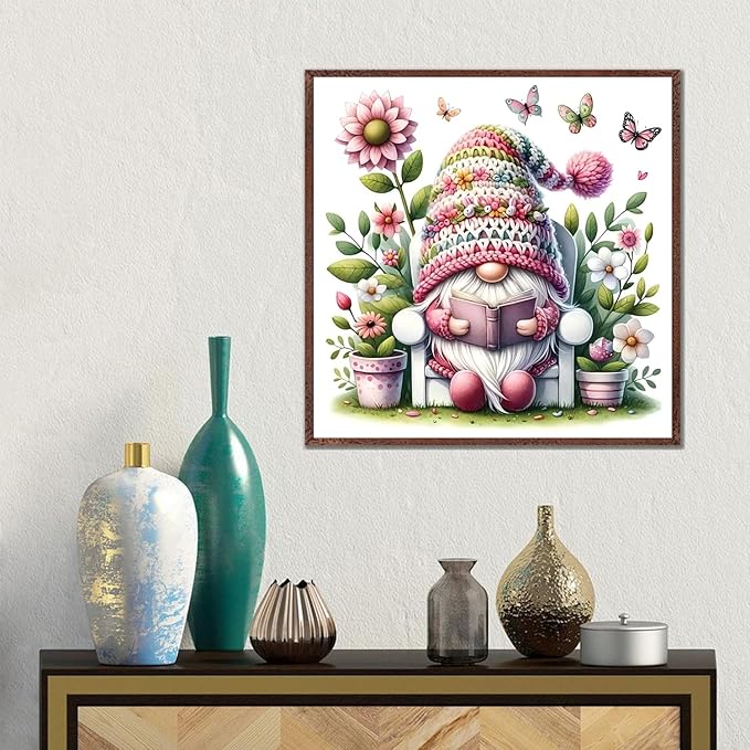 Dragon Stamped Cross Stitch Kits for Beginners Adults, Flower Book Dimensions Needlepoint Art Crafts,Counted Cross Stitch Kits Embroidery Kits for Beginners Adults for Home Decor 15.7X11.8inch