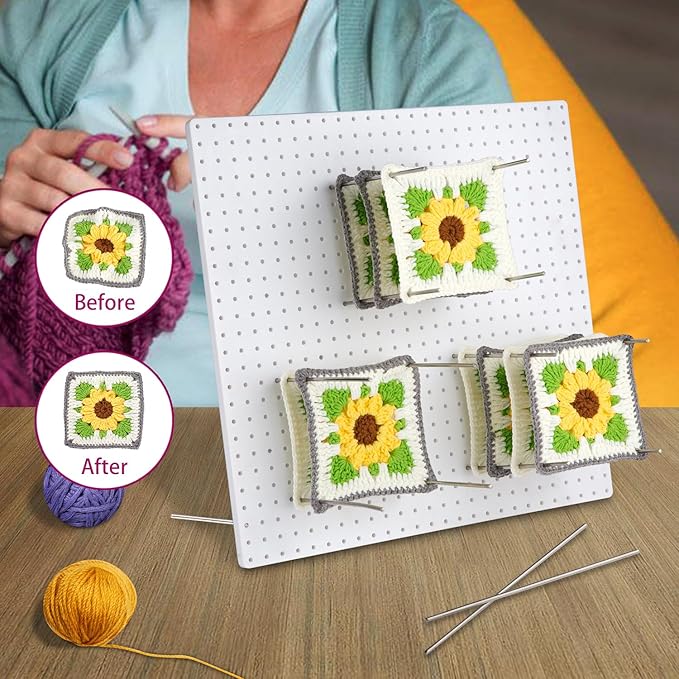 Essential 20 Stainless Steel Needles with Travel Pouch – Great for Knitting Boards & Crochet, The Universal Upgrade Every Knitter Needs