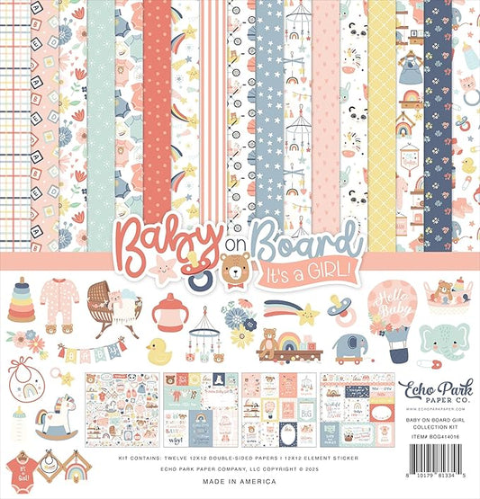 Baby On Board - Girl Collection Kit