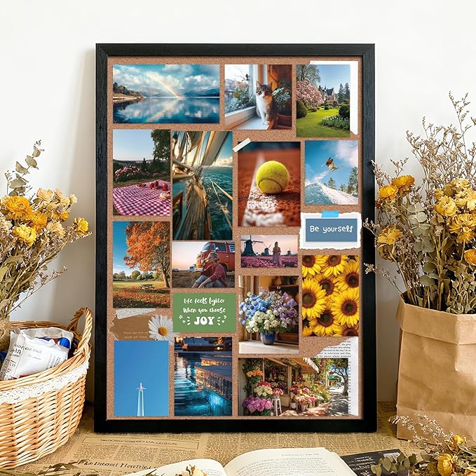 Sawnfay Vision Board Book - 2026 Vision Board Sticker Book, with Motivational Images & Quotes, Vision Board Kit & Supplies for Women