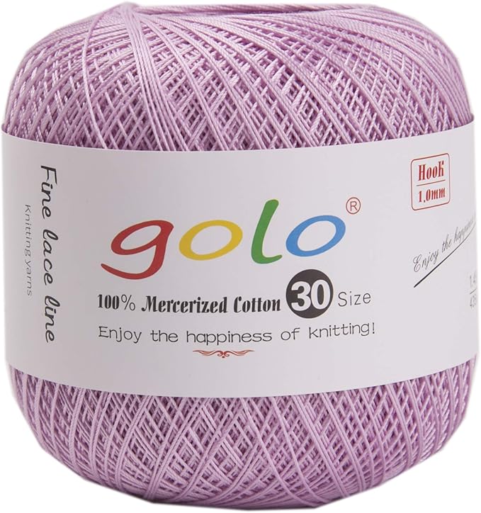 golo Crochet Thread Embroidery Thread Crochet Yarn for Hand Knitting