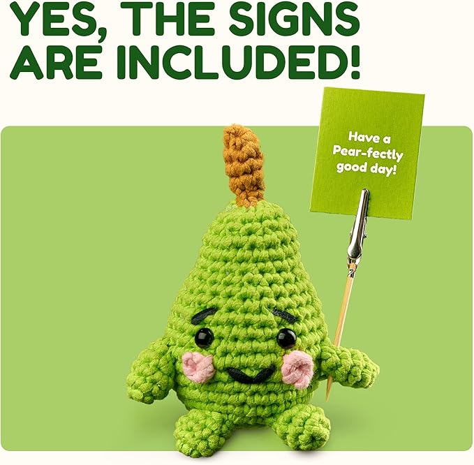 JOYBERRI Crochet Kit for Beginners - Beginner Crochet Kit for Adults - Learn to Make Amigurumi Animals with Step by Step Videos - All Materials Included (Daisy The Plant)