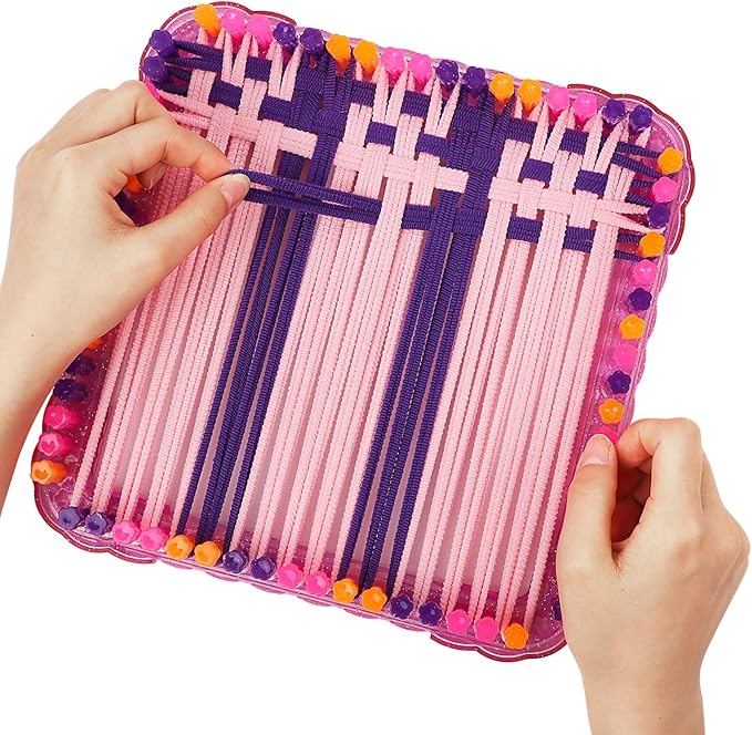 ZMMB 224 PCS Loom Coil Refill Potpourri Weaving Craft Kit for 6 7 8 9 10-12 Girls Kids Beginners DIY Crafts Coil Supplies