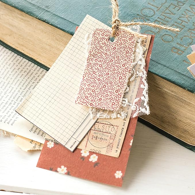 MAXLEAF 360PCS Vintage Scrapbook Paper for Journaling Crafting Planner Bullet Junk Journal, Aesthetic Decorative Paper Scrapbooking Supplies Kit