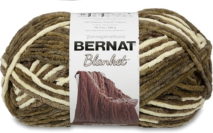 Bernat Blanket Yarn, Gathering Moss
