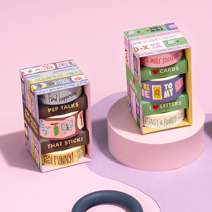 Em & Friends I Heart Mail Washi Tape Set of 3 Washi Tape Rolls
