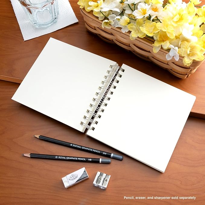 Bee Paper Super Deluxe Sketch Pad, 6-Inch L by 9-Inch H