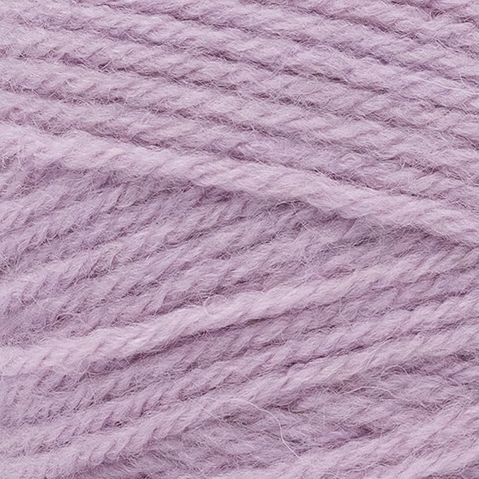Lion Brand Wool-Ease DK Yarn, Yarn for Knitting, Crocheting, and Crafts, Lavender, 3 Pack