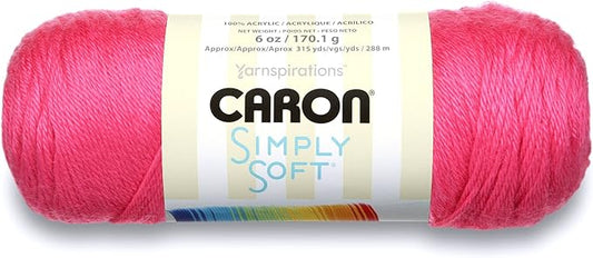 Simply Soft Brites 6 Oz. Yarn: Watermelon