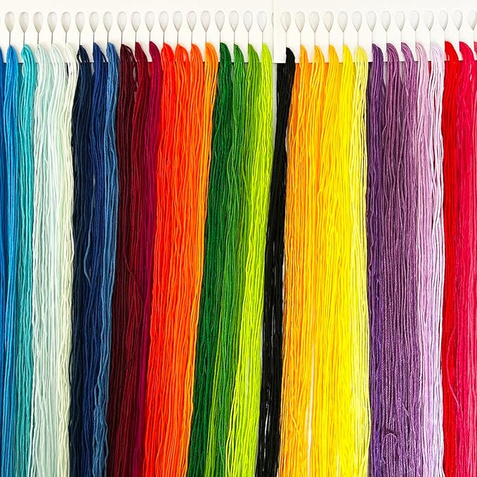 1 Pieces Cross StitchEmbroidery Floss,100% Eco-Cotton Cotton Premium Skeins, Ideal for Arts & Crafts (Green Series 67891)