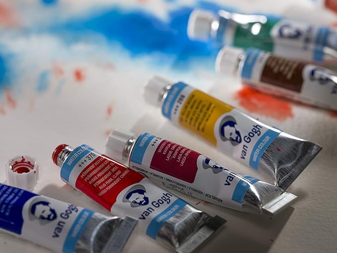 Van Gogh Watercolor Paint Set, 20x10ml Tube Set