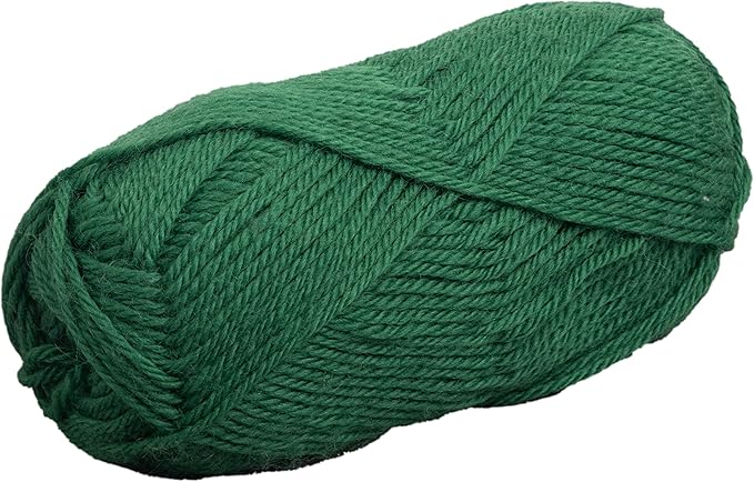 Knit Picks Wool of The Andes Worsted Weight Green 100% Wool Yarn Multi Pack (10 Balls - Grass)