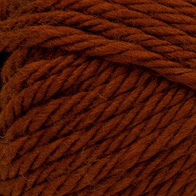 Lion Brand Yarn Hometown Yarn, Bulky Yarn, Yarn for Knitting and Crocheting, 1-Pack, Stowe Sugar Maple