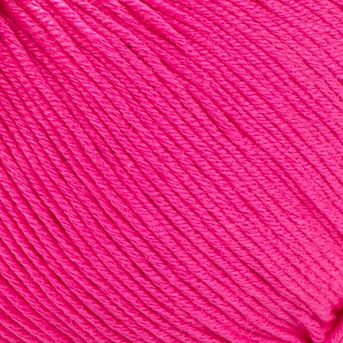 YarnArt Baby Cotton Yarn 4-Pack – Soft Knitting Yarn for Baby & Summer, 50% Cotton 50% Acrylic, 1.76 Oz Each, 180.44 Yds/Skein – Ideal for Amigurumi & Crochet Projects (422)
