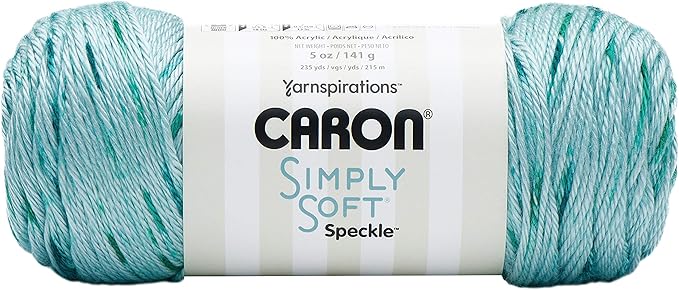 CARON Simply Soft Speckle Yarn, Abyss